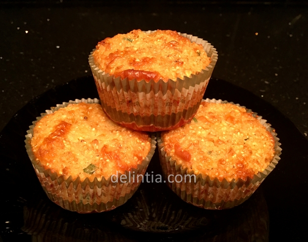 Healthy savory muffins