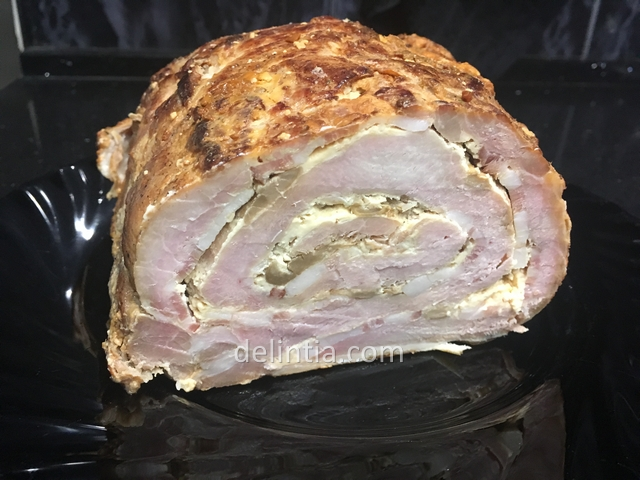Roast pork roll